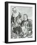 Father Christmas, Illustration from 'John Bull'-null-Framed Giclee Print