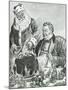 Father Christmas, Illustration from 'John Bull'-null-Mounted Giclee Print