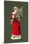 Father Christmas, Postcard, Early 20th Century-null-Mounted Giclee Print