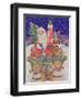 Father Christmas Setting Out on Christmas Eve-Catherine Bradbury-Framed Giclee Print