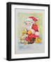 Father Christmas with Animals-Diane Matthes-Framed Giclee Print