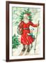 Father Christmas-German School-Framed Giclee Print