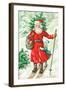 Father Christmas-German School-Framed Giclee Print