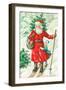 Father Christmas-German School-Framed Giclee Print