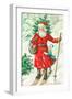 Father Christmas-German School-Framed Giclee Print