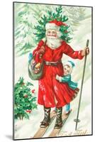 Father Christmas-German School-Mounted Giclee Print