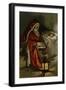 Father Christmas-Lizzi Mack-Framed Giclee Print