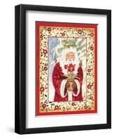 Father Christmas-Gwendolyn Babbitt-Framed Art Print