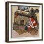 Father Christmas-Gillian Lawson-Framed Giclee Print