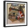 Father Christmas-Gillian Lawson-Framed Giclee Print