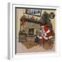 Father Christmas-Gillian Lawson-Framed Giclee Print