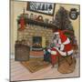 Father Christmas-Gillian Lawson-Mounted Giclee Print