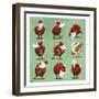 Father Christmas-Louise Tate-Framed Giclee Print