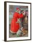 Father Christmas-Karl Roger-Framed Giclee Print