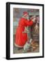 Father Christmas-Karl Roger-Framed Giclee Print