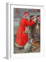 Father Christmas-Karl Roger-Framed Giclee Print
