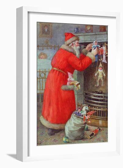 Father Christmas-Karl Roger-Framed Giclee Print