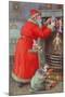 Father Christmas-Karl Roger-Mounted Giclee Print