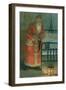 Father Christmas-Karl Roger-Framed Giclee Print