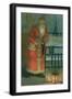 Father Christmas-Karl Roger-Framed Giclee Print