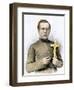 Father Damien, Missionary to the Leper Colony in Hawaii, 1800s-null-Framed Giclee Print