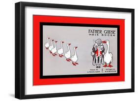 Father Goose, His Book, Verse By L. Frank Baum, Pictures By W. W. Denslow-WW Denslow-Framed Art Print