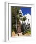 Father Junipero Serra Statue, Mission Basilica San Diego De Alcala, San Diego, California-null-Framed Photographic Print