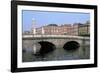 Father Mathey Bridge, Liffey River, Dublin, County Dublin, Eire (Ireland)-Bruno Barbier-Framed Photographic Print