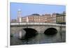 Father Mathey Bridge, Liffey River, Dublin, County Dublin, Eire (Ireland)-Bruno Barbier-Framed Photographic Print