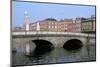 Father Mathey Bridge, Liffey River, Dublin, County Dublin, Eire (Ireland)-Bruno Barbier-Mounted Photographic Print