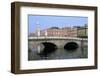 Father Mathey Bridge, Liffey River, Dublin, County Dublin, Eire (Ireland)-Bruno Barbier-Framed Premium Photographic Print
