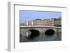 Father Mathey Bridge, Liffey River, Dublin, County Dublin, Eire (Ireland)-Bruno Barbier-Framed Premium Photographic Print