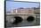 Father Mathey Bridge, Liffey River, Dublin, County Dublin, Eire (Ireland)-Bruno Barbier-Framed Stretched Canvas