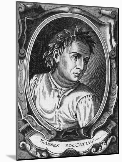 Father of Italian Prose Boccaccio-null-Mounted Giclee Print