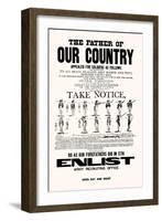 Father of Our Country-null-Framed Art Print