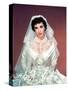 FATHER OF THE BRIDE, 1950 directed by VINCENTE MINNELLI Elizabeth Taylor (photo)-null-Stretched Canvas