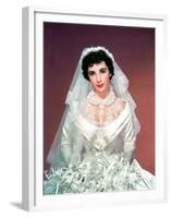 FATHER OF THE BRIDE, 1950 directed by VINCENTE MINNELLI Elizabeth Taylor (photo)-null-Framed Photo