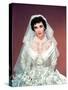 FATHER OF THE BRIDE, 1950 directed by VINCENTE MINNELLI Elizabeth Taylor (photo)-null-Stretched Canvas