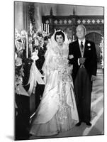 FATHER OF THE BRIDE, 1950 directed by VINCENTE MINNELLI Elizabeth Taylor / Spencer Tracy (b/w photo-null-Mounted Photo