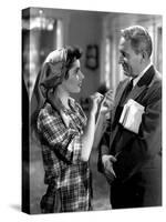 Father of The Bride, Elizabeth Taylor, Spencer Tracy, 1950-null-Stretched Canvas