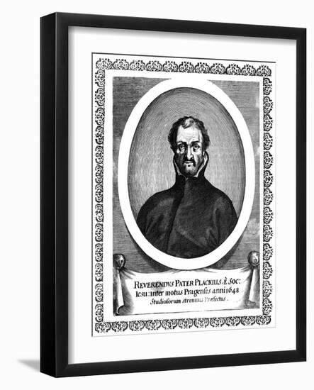 Father Plackius-null-Framed Art Print