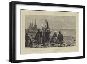 Father's Coming!-null-Framed Giclee Print