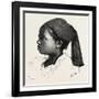 Father's Darling. Egypt, 1879-null-Framed Giclee Print