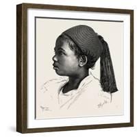 Father's Darling. Egypt, 1879-null-Framed Giclee Print