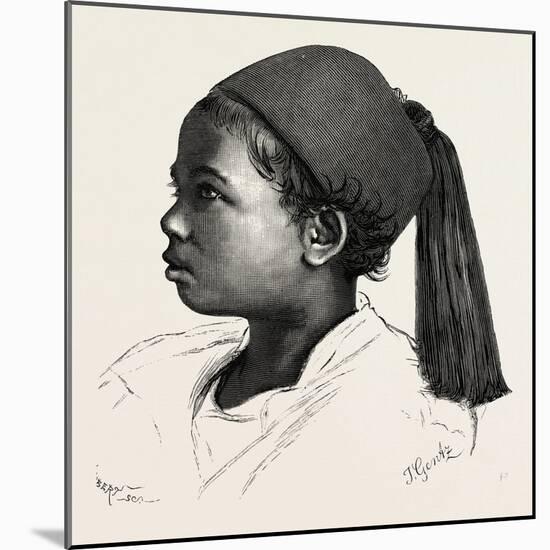 Father's Darling. Egypt, 1879-null-Mounted Giclee Print