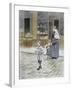 Father's Day, 1891-Victor Gabriel Gilbert-Framed Giclee Print