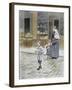 Father's Day, 1891-Victor Gabriel Gilbert-Framed Giclee Print