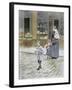 Father's Day, 1891-Victor Gabriel Gilbert-Framed Giclee Print