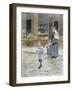 Father's Day, 1891-Victor Gabriel Gilbert-Framed Giclee Print