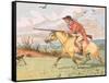 Father's Gone a Hunting-Randolph Caldecott-Framed Stretched Canvas